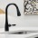 a sink with a faucet