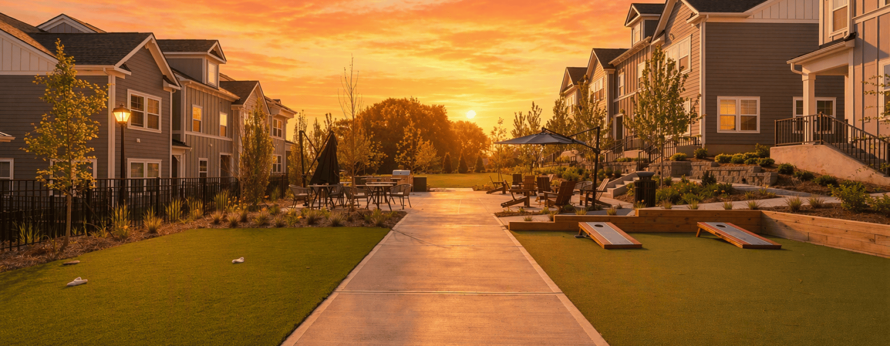 Photos of Our New Townhomes in Charlotte