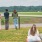 friends look into the distance at a landscape