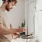 a man cooking in a kitchen