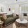 a living room with a couch and a table